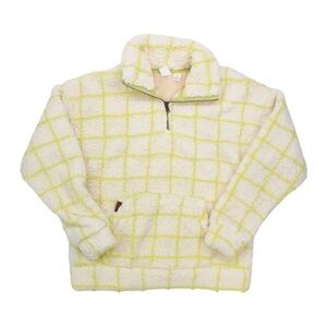 Roxy Cream and Yellow Teddy Jacket medium